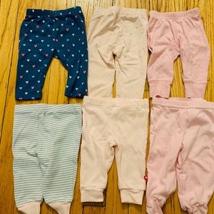 Baby girls leggings bundle